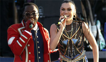 Jessie J wore Falguni Shane creation at Diamond Jubilee celebration