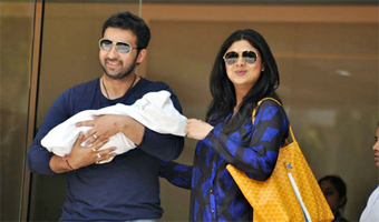 Shilpa names son Viaan