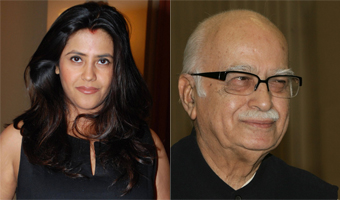 Ekta Kapoor L K Advani: Super Kool encounter