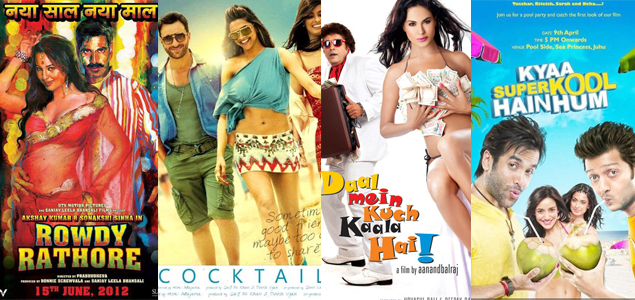 Double entendre, wacky songs score in Bollywood