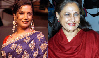Shabana, Jaya bond during crisis