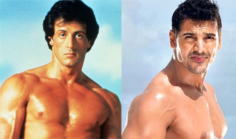 Sylvester Stallones beefy look pushed John to gym