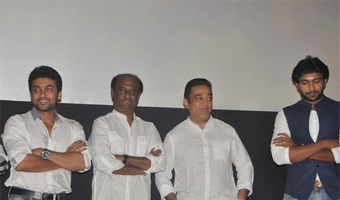 Rajini, Kamal at Kumki audio release