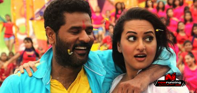 Sonakshi raised the bar to dance with Prabhu Deva