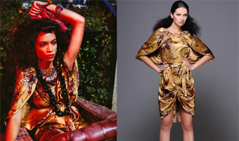 Rosario Dawson flaunts Amit GTs design 