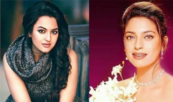 Juhi, Sonakshi go on shopping spree at Patiala 