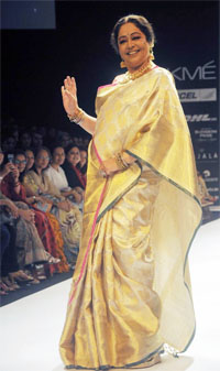 Kirron walks the ramp, adds film flavour