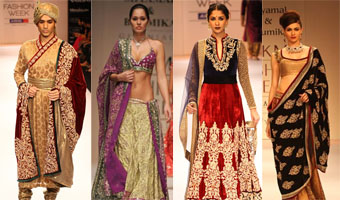 Shyamal Bhumika recreate royalty on LFW ramp