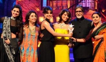 When Vidya, Priyanka joined Big B for Jumma chumma act