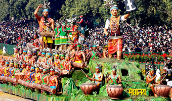 R Day tableaux pays tribute to Bollywood, Vivekananda