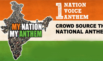 Now, a crowdsourced version of national anthem