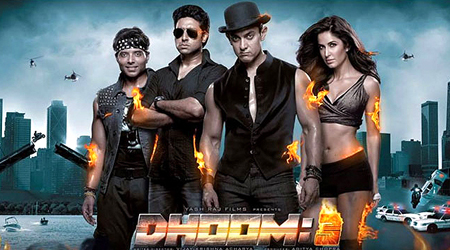 More thrills in second motion poster of Dhoom 3