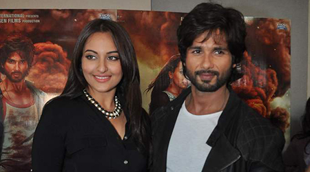 Action dance in ...Rajkumar took a toll on Shahid