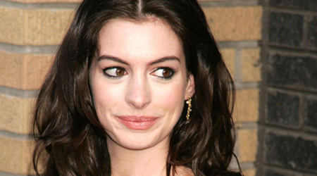 Hathaway gets emotional at charity event