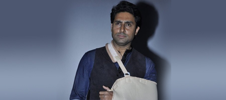 Abhishek Bachchan not slowed down by injury