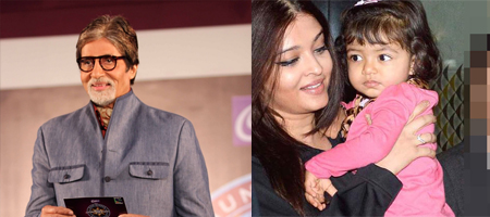 Baby Aaradhya checks on Big Bs health