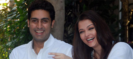 Abhishek, Aishwarya celebrate Karva Chauth online 