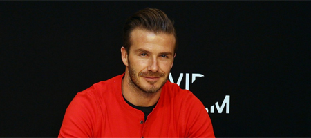 David Beckham back in briefs!