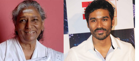 Singer Janaki returns with Dhanush