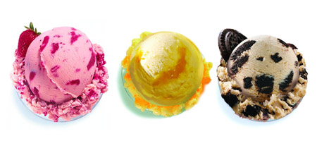 Relish ice cream according to sun sign