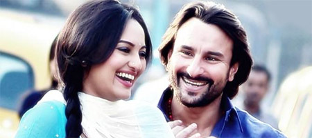 Saif Sonakshis impromptu act for Tamanche pe disco