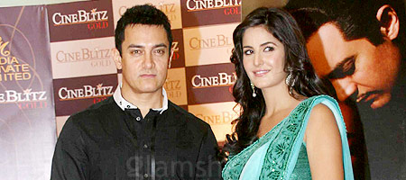 Aamir, Katrina unveil title track of Dhoom 3