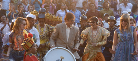Bachchan shoots for Dutts film to show support 