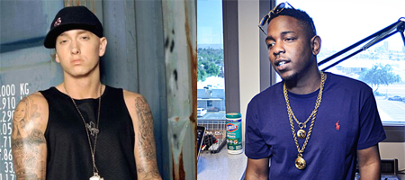 Eminem collaborates with Kendrick Lamar