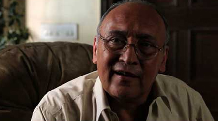 Victor Banerjee plays Indian guru Paramhansa Yogananda