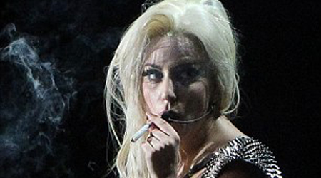 Gaga smoked weed to feel young