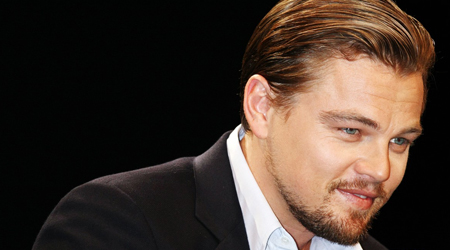 DiCaprio promotes film with sprained ankle