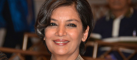 My upbringing influenced my choices: Shabana Azmi
