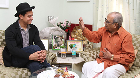 Balachander wishes Aamir good luck for Dhoom 3