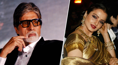 Not working with Rekha, says Big B