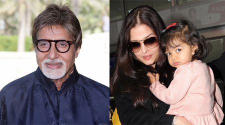 Big B buys balloons for granddaughter