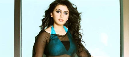 Hansika takes a break