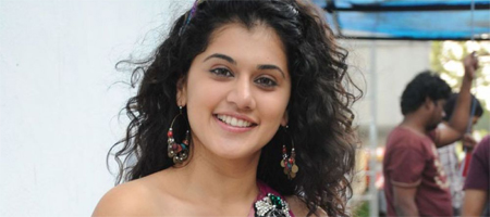 Taapsee shoots in palace