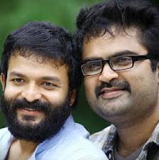 Anoop Menon with Jayasurya in Maharajas College