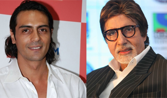 Arjun in awe of Big B