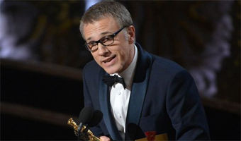 Christoph Waltz wins best supporting actor Oscar