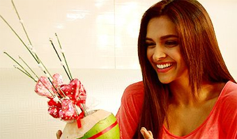 Nuts about Deepika on Valentines!