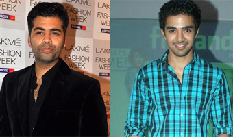 Karan Johar turns mentor for Saqib Saleem 