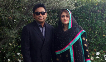 A.R. Rahman attends Grammy red carpet 