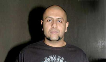 Vishal Dadlani shoots Indian Idol Kids promo 
