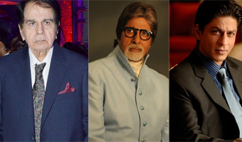 Centurys click: Dilip Kumar, Big B, SRK in one frame