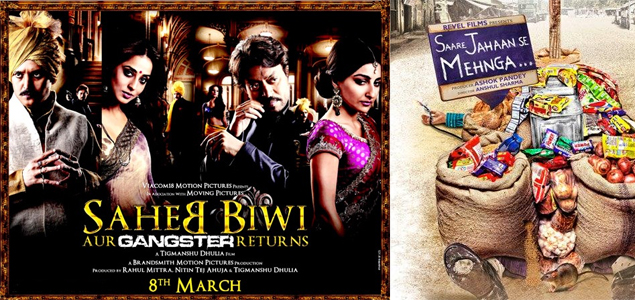 Saheb Biwi..., Saare Jahaan... bring thrill, humour 
