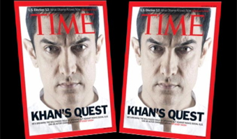 Aamir Khan featured on Time cover