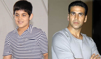Son inspires Akshay Kumar for charity