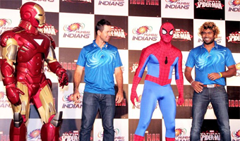 Iron Man, Spider Man to cheer Mumbai Indians!