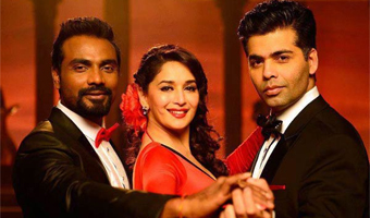 Madhuri, Remo, Karan groove to Amar Akbar Anthony